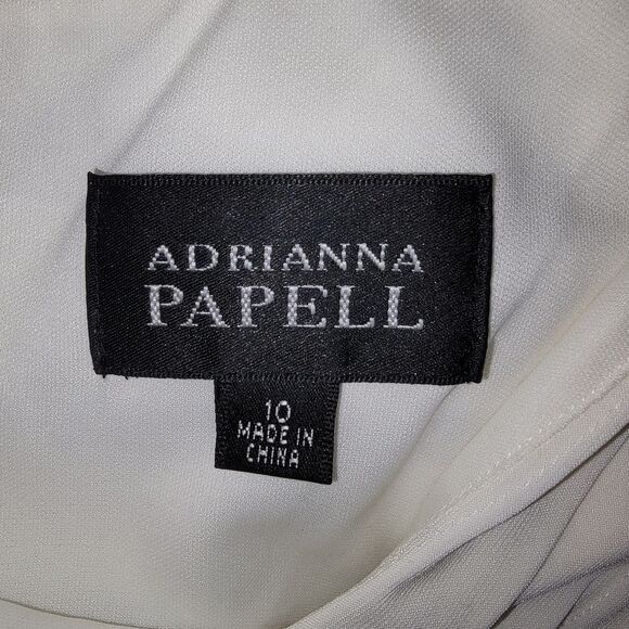 Adrianna Papell black & white classic bandage dress size 10 - Picture 6 of 7